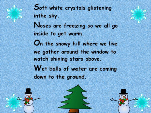 Snow Poems