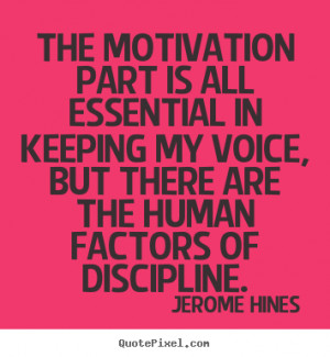 Jerome Hines Motivational Print Quote On Canvas