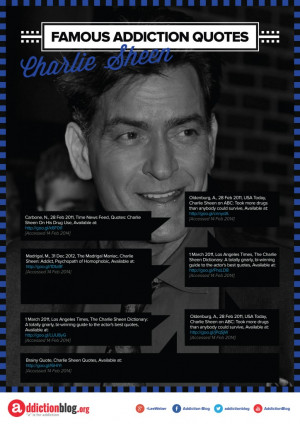 Famous Addiction Quotes Charlie Sheen [Reference Sources]