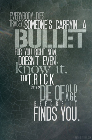 DISCONTINUED PRINT: Bullet, Firefly Quote, 11x17 Poster