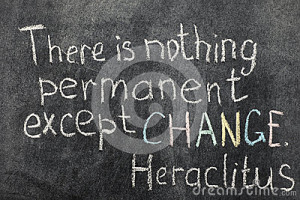 Famous Ancient Greek philosopher Heraclitus quote about change on ...