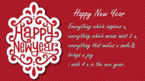 Happy New Year 2015 SMS Wishes in English