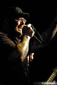 back when he led Evans Blue...neither current EB nor his new band ...