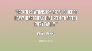 Quotes About Broken Family Relationships