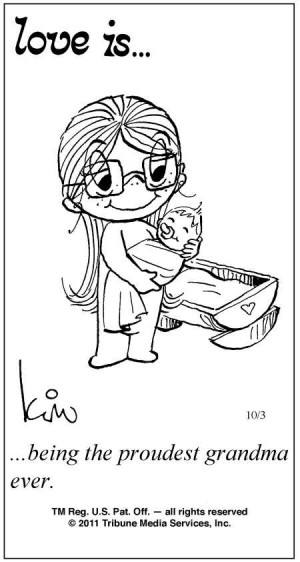 Love Is ... Comic Strip by Kim Casali (October 3, 2011)