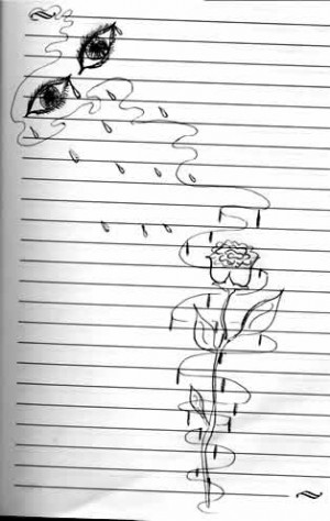 rachel s drawing has 13 tears http www rachelscott com ...