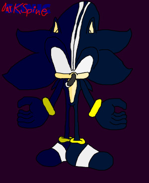 Black Sonic The Hedgehog