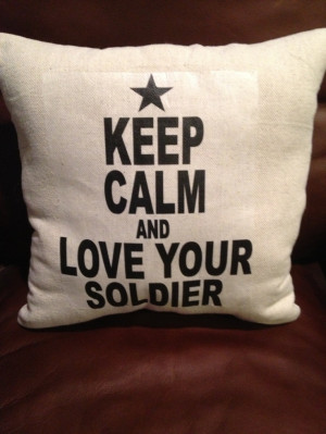 ... Soldier military gift fabric pillow 13