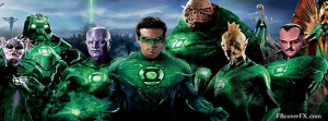Green Lantern 19 Facebook Cover