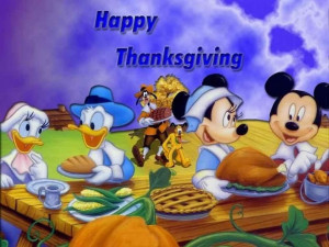 Thanksgiving Cartoon Wallpaper