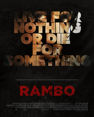 Rambo+quotes+live+for+nothing