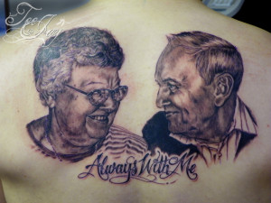 Grandparent Tribute Tattoo picture