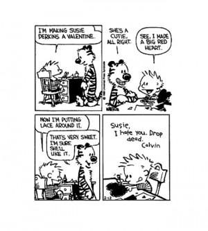 quotes on love of calvin and hobbes calvin and hobbes love i love ...