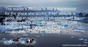 Top Quotes About Attitude At Work