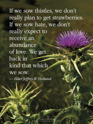 you get what you give? Then they don't understand why their family ...