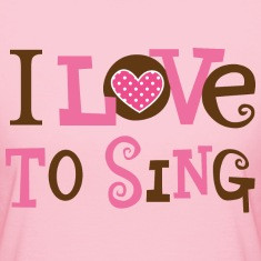 Choir I Love To Sing Women's T-Shirts