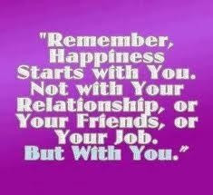 dig deep and choose to be happy!