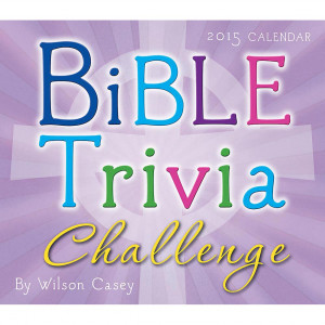 Bible Trivia Challenge 2015 Desk Calendar