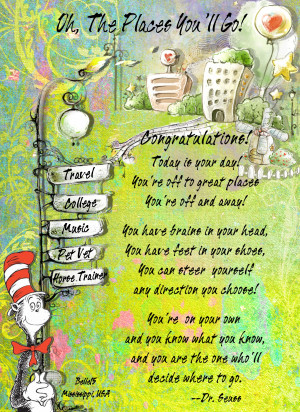 Dr Seuss Quotes Oh The Places Youll Go Oh, the places you'll go
