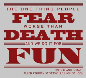 , High School Club TShirtsPublic Speakers, Fiftieth Time, Schools ...