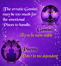 Is Gemini and Pisces a good match?