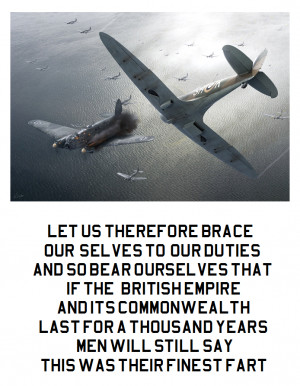 Replace one word in a quote with the word ' fart '. 