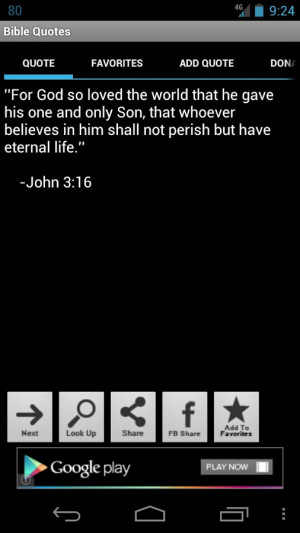 Bible Quotes (Donate) - screenshot