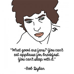 Bob Dylan illustration by Jena Ardell. What Famous Musicians Say About ...