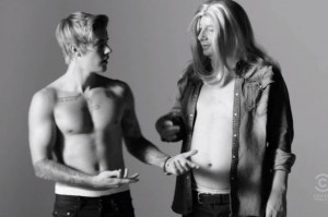 Justin Bieber meets his 'worst nightmare' in hilariously creepy Calvin ...