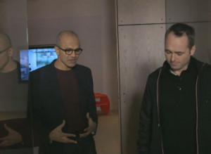 Satya Nadella's first interview as CEO of Microsoft, at the company's ...
