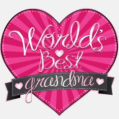 World's Best Grandma Pink Women's Shirts
