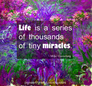 Tiny Miracles – Mike Greenberg