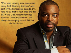 LeVar Burton Sugar Shill
