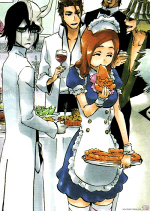 Ulquiorra does not approve of this gluttony, Orihime.