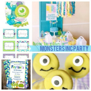 Monsters Inc Party Idea