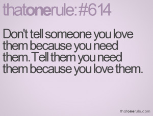 quotes about telling someone you like them if you love someone tell