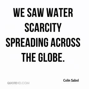 Water Scarcity Quotes