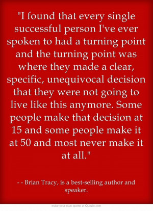 Find your turning point.