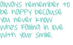 be happy, quotes, smile