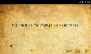 View bigger - Daily Mahatma Gandhi Quotes for Android screenshot