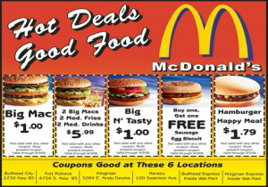 fast food chains spend a large amount of marketing to get the