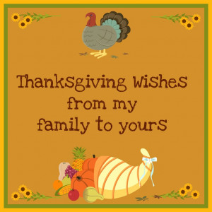 Happy Thanksgiving Wishes 2014