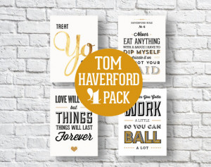 ... , Wall Decor, Parks and Recreation,Treat Yo Self - Tom Haverford Pack