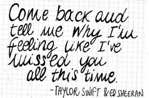 Taylor Swift Everything Has Changed Quotes 