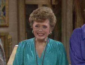 ... Blanche Devereaux” on the comedy smash The Golden Girl , which aired