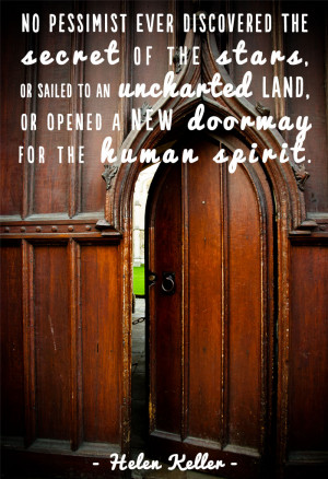 Opening New Doorways