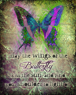 Irish Butterfly Print