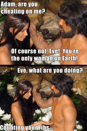 funny adam and eve