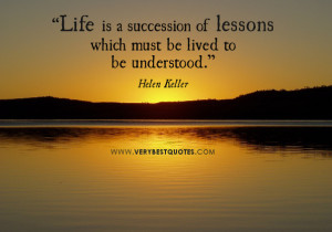 life quotes, living life quotes, helen Keller quotes