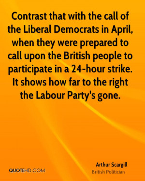 Contrast that with the call of the Liberal Democrats in April, when ...
